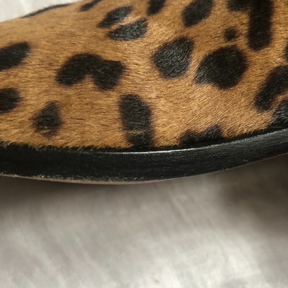 VERONICA BEARD, Leopard Calf Hair Ankle Bootie, Made in  VERONICA BEARD, Leopard Calf Hair Bootie, Made in Italy. Org $650. Size 7